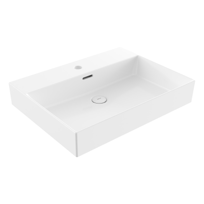 Bocchi Milano 80 cm Çanak Lavabo Parlak Beyaz - 1