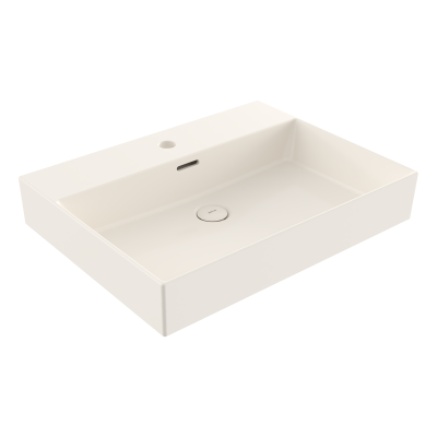 Bocchi Milano 80 cm Çanak Lavabo Parlak Bisküvi - 1