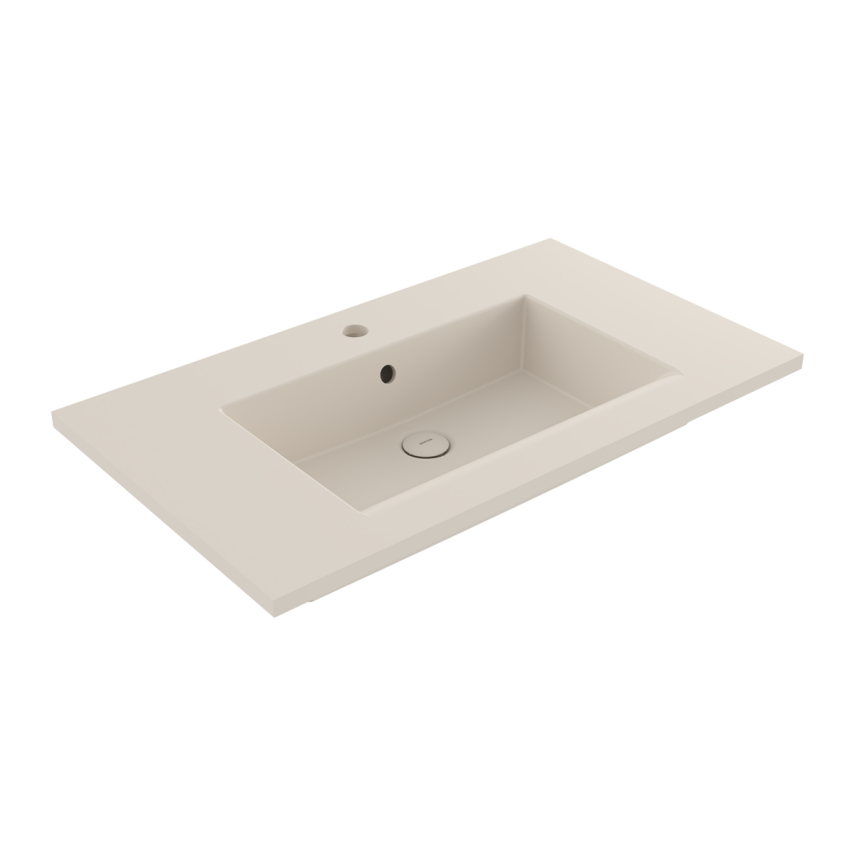 Bocchi Milano Etajerli Lavabo 80 cm Mat Yasemin - Bocchi