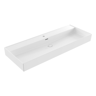 Bocchi Milano Lavabo 120 cm Parlak Beyaz - 3