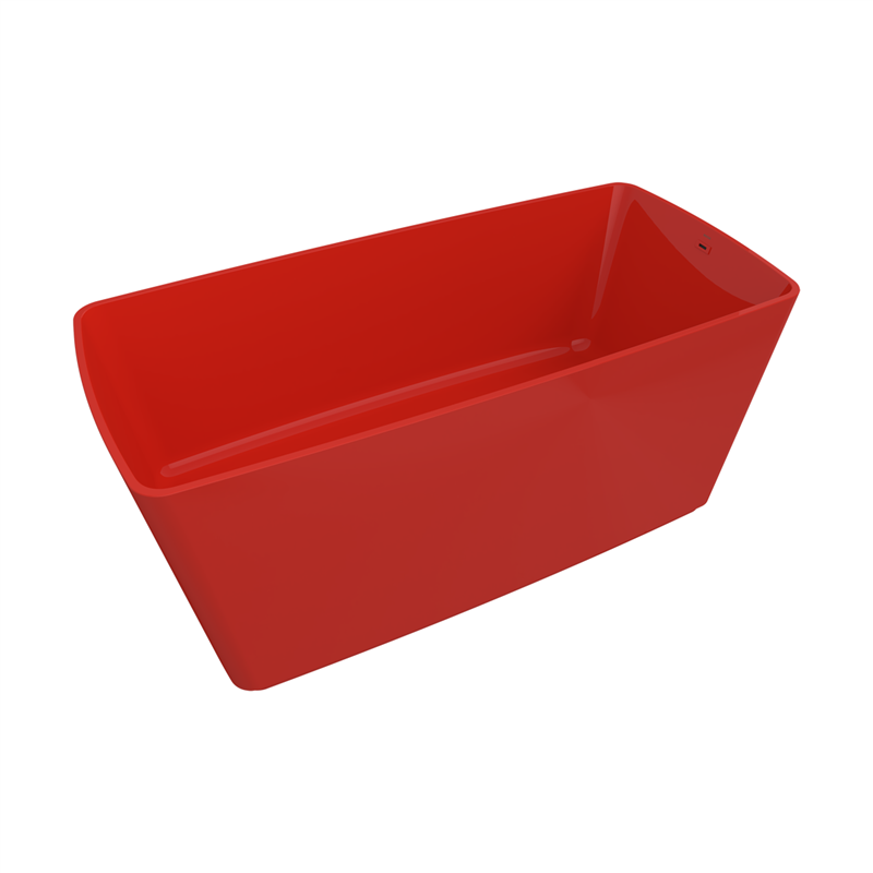 Bocchi Modena Parlak Kırmızı Küvet 184x87 cm - Bocchi