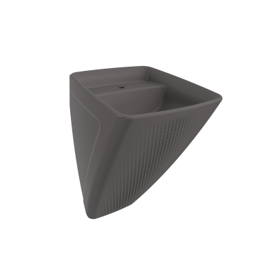 Bocchi New Age Monoblok Lavabo Mat Antrasit - 2