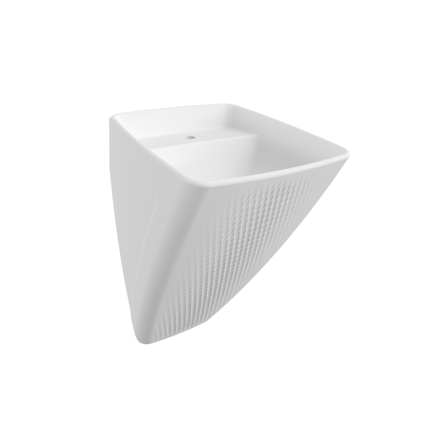 Bocchi New Age Monoblok Lavabo Mat Beyaz - Bocchi