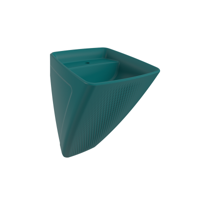 Bocchi New Age Monoblok Lavabo Mat Petrol Mavisi - 2