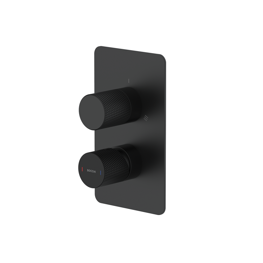Bocchi New Age Siyah Ankastre Banyo Bataryası 2 ve 3 Yollu - Bocchi