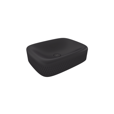 Bocchi New Age Tezgah Üstü Lavabo 55 cm Mat Antrasit - 2
