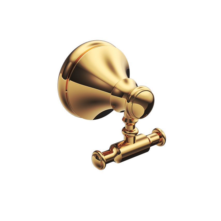 Bocchi Nuova Altın Bornoz Askılık, İkili - Bocchi