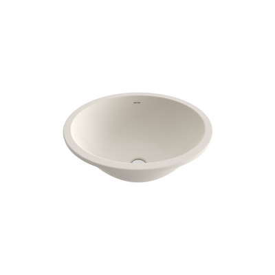 Bocchi Parma Tezgah Altı Lavabo 56 cm Parlak Bisküvi - 2