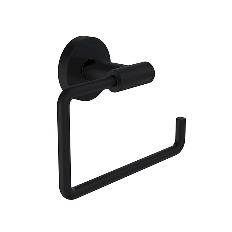 Bocchi Pıave Tuvalet Kağıtlık Yarı Açık Mat Siyah - Bocchi (1)