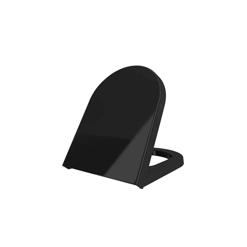 Bocchi Pure S Klozet Kapağı Parlak Siyah - Bocchi (1)