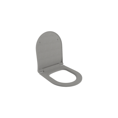 Bocchi Pure Slim Soft Klozet Kapağı Mat Beton - 2