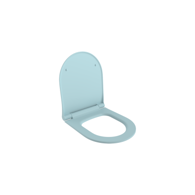 Bocchi Pure Slim Soft Klozet Kapağı Mat Buz Mavisi - 2