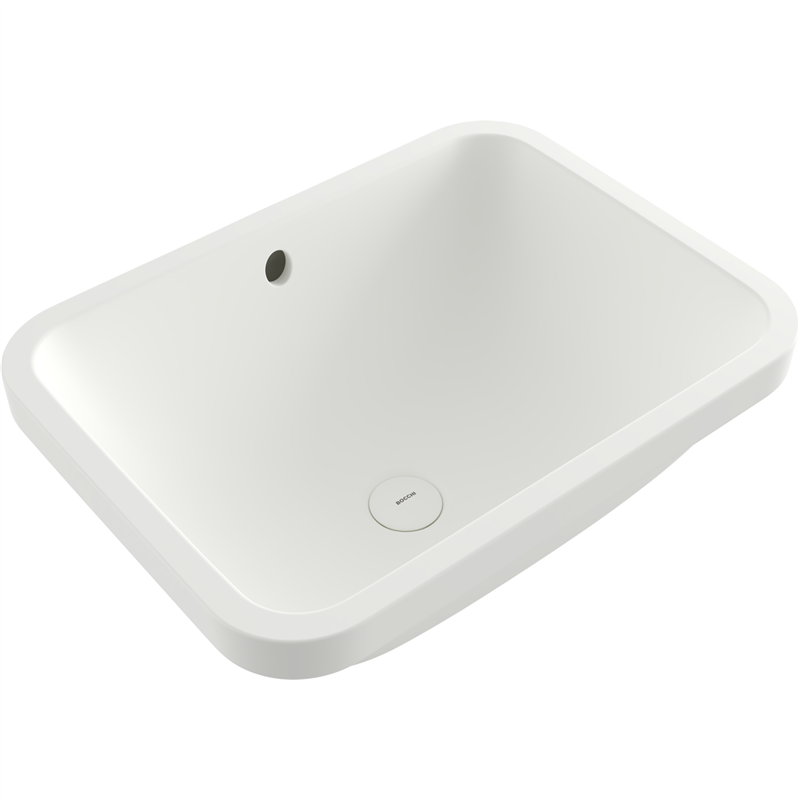 Bocchi Scala 55 cm Tezgah Altı Lavabo Mat Beyaz - Bocchi (1)