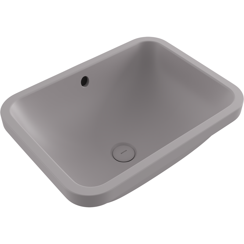 Bocchi Scala 55 cm Tezgah Altı Lavabo Mat Gri - Bocchi (1)