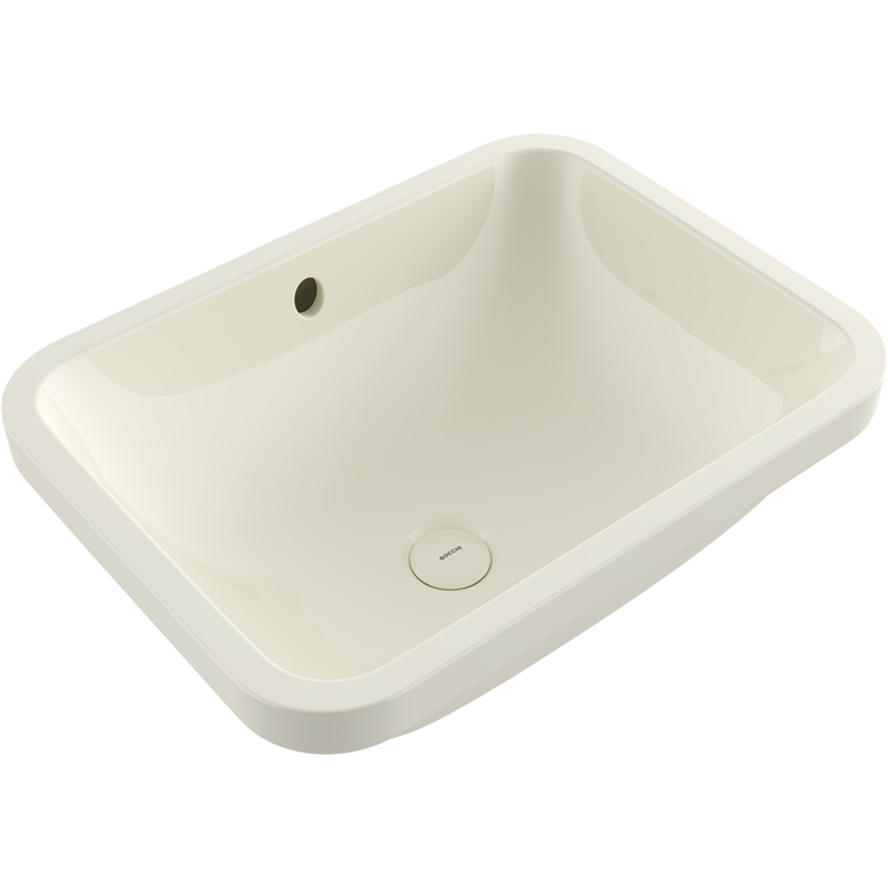 Bocchi Scala 55 cm Tezgah Altı Lavabo Parlak Bisküvi - Bocchi (1)
