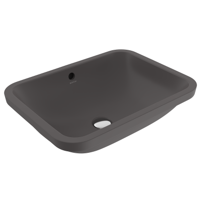 Bocchi Scala 55 cm Tezgahaltı Lavabo Mat Antrasit - 1