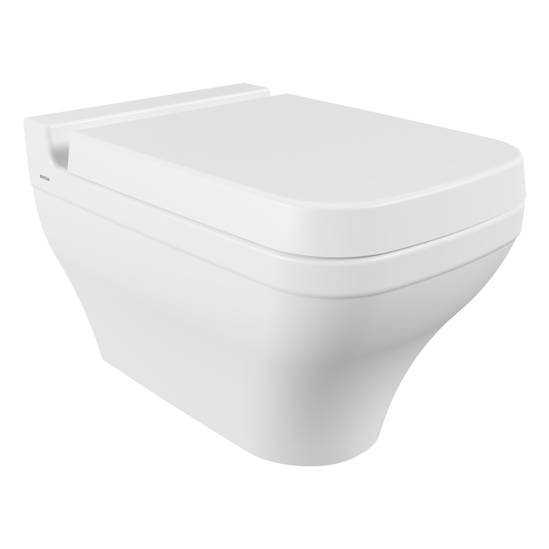 Bocchi Scala Asma Klozet Mat Beyaz (Klozet Kapağı Hariçtir) - Bocchi (1)