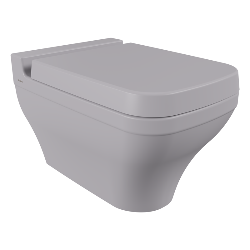 Bocchi Scala Asma Klozet Mat Gri (Klozet Kapağı Hariçtir) - Bocchi (1)