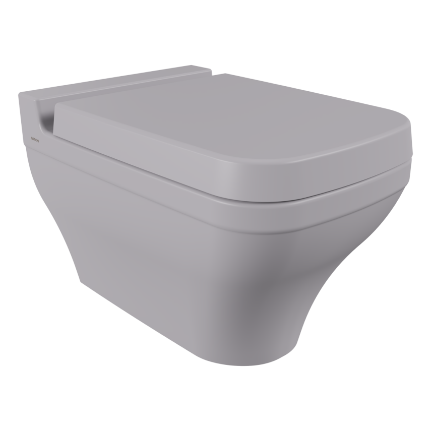 Bocchi Scala Asma Klozet Mat Gri (Klozet Kapağı Hariçtir) - Bocchi