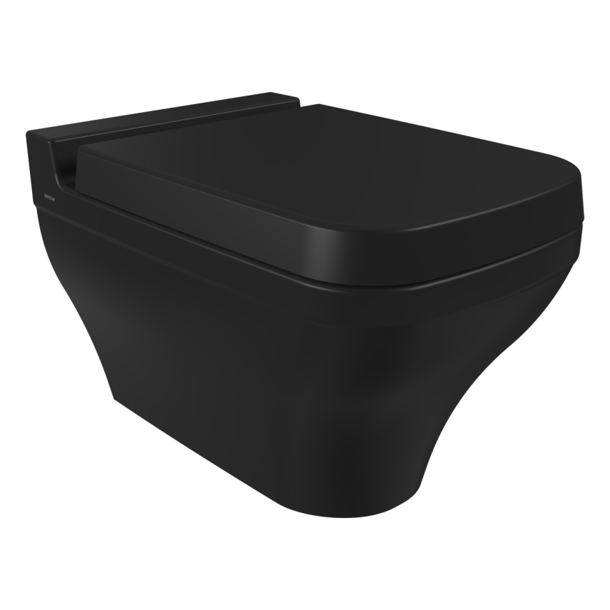 Bocchi Scala Asma Klozet Mat Siyah (Klozet Kapağı Hariçtir) - Bocchi