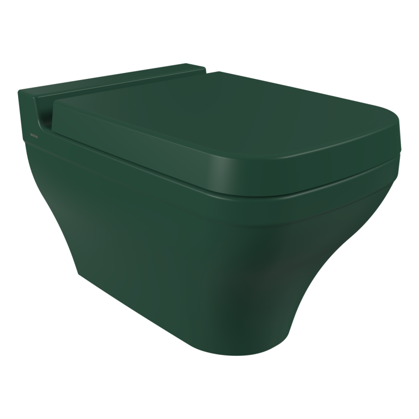 Bocchi Scala Asma Klozet Mat Yeşil (Klozet Kapağı Hariçtir) - Bocchi