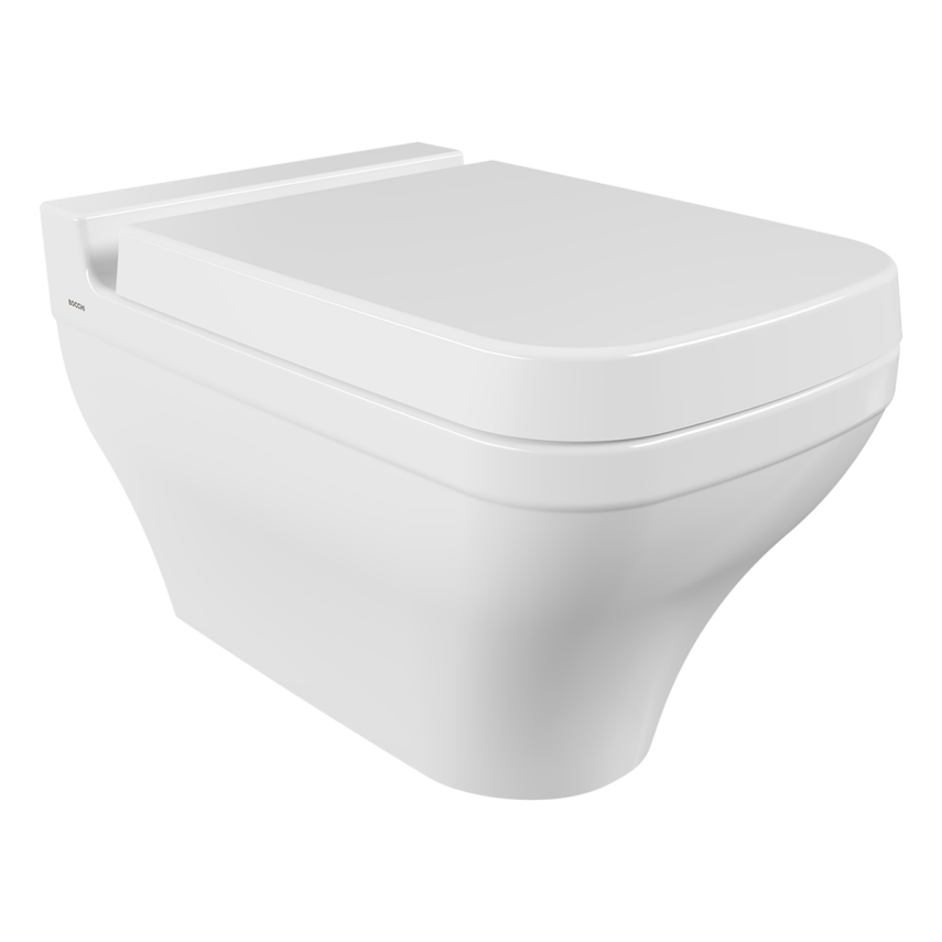 Bocchi Scala Asma Klozet Parlak Beyaz (Klozet Kapağı Hariçtir) - Bocchi