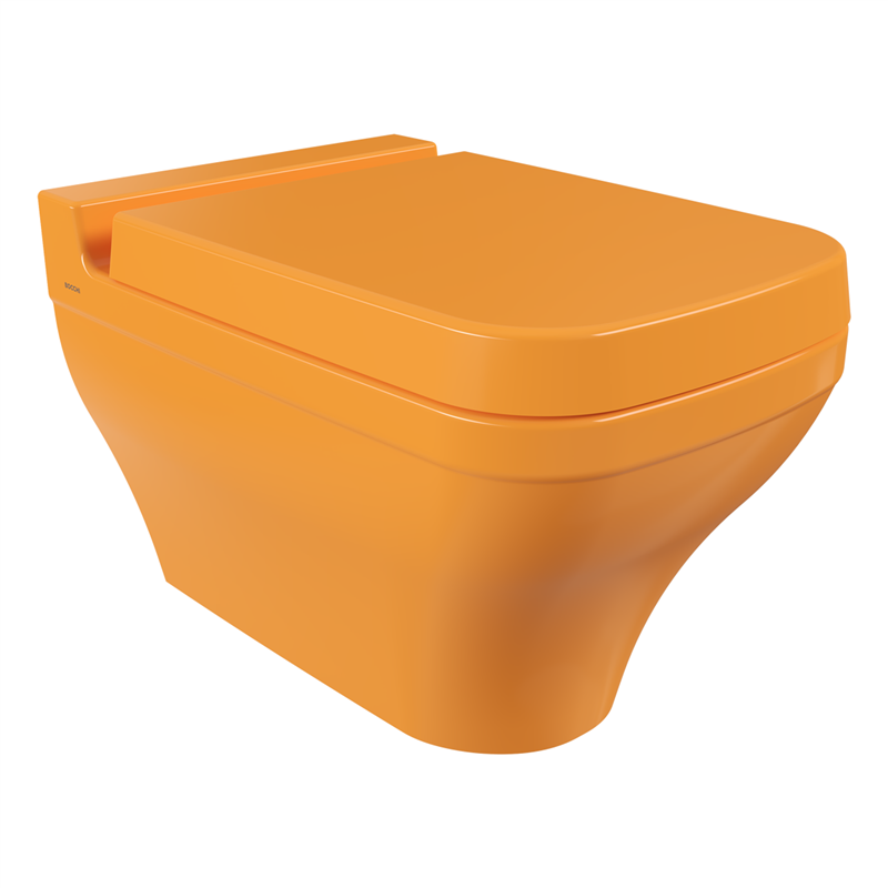 Bocchi Scala Asma Klozet Parlak Mandalina Sarısı (Klozet Kapağı Hariçtir) - Bocchi (1)