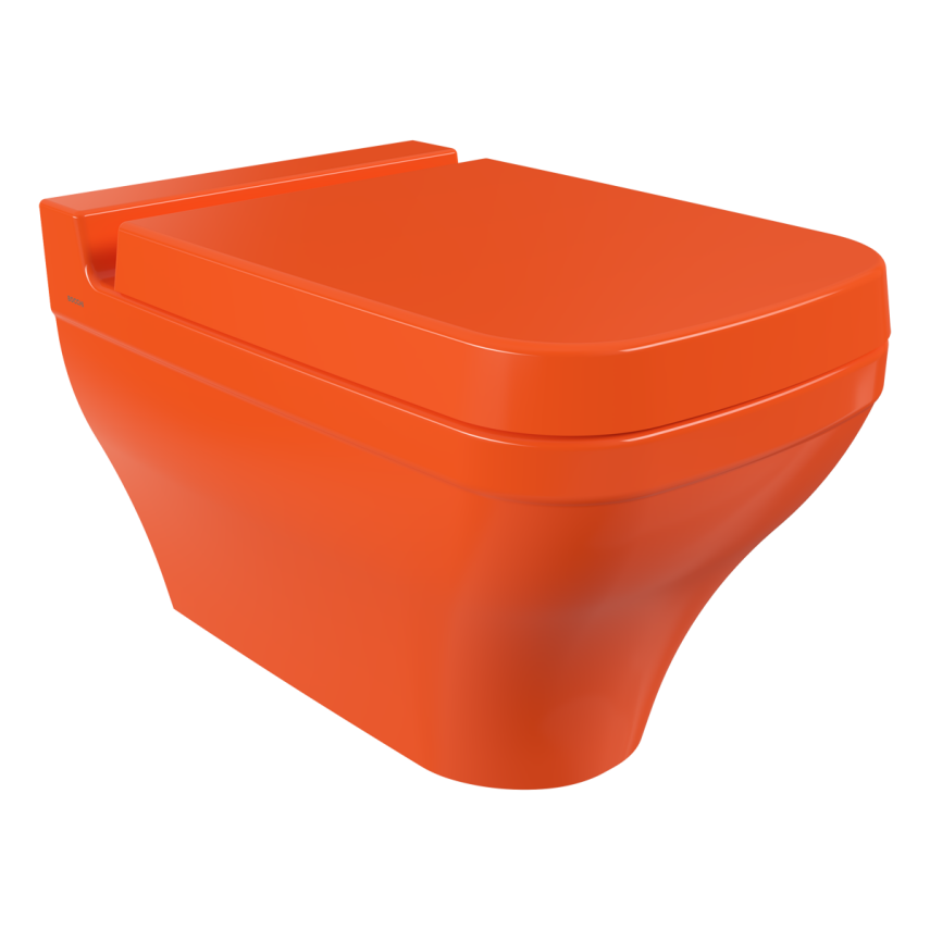 Bocchi Scala Asma Klozet Parlak Turuncu (Klozet Kapağı Hariçtir) - Bocchi