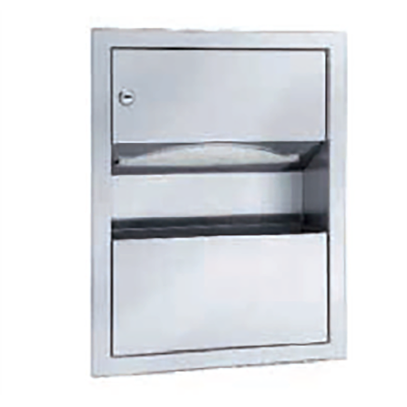 Bocchi Sıvaüstü 5 Lt Çöp Kovalı Kağıt Dispenseri 229-000002 - Bocchi (1)