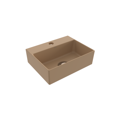 Bocchi Slim Lİne Dikdörtgen Lavabo 30x24 cm Mat Kaşmir - 1