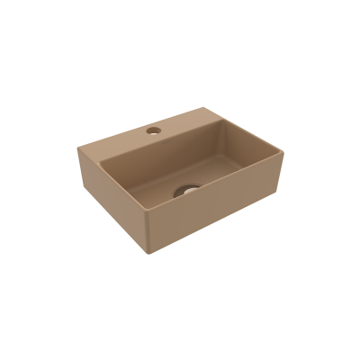Bocchi Slim Lİne Dikdörtgen Lavabo 30x24 cm Mat Kaşmir - 2