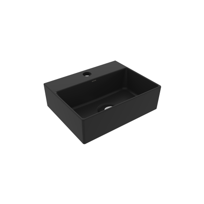Bocchi Slim Lİne Dikdörtgen Lavabo 30x24 cm Mat Siyah - 3