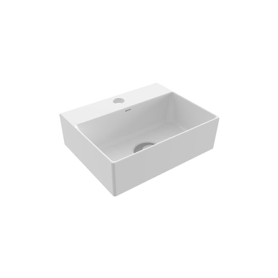 Bocchi Slim Line Dikdörtgen Lavabo 30x24 cm Parlak Beyaz - 2