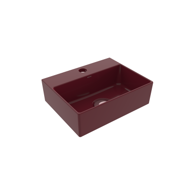 Bocchi Slim Line Dikdörtgen Lavabo 30x24 cm P.Burgonya Bordosu - 2