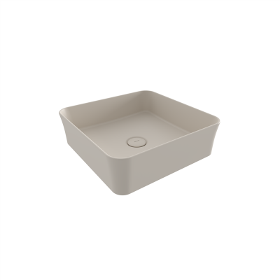Bocchi Slim Line Kare Lavabo 38x38 cm Mat Yasemin - 3