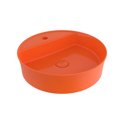 Bocchi Slim Line Oval 60x45 cm Parlak Turuncu - 1