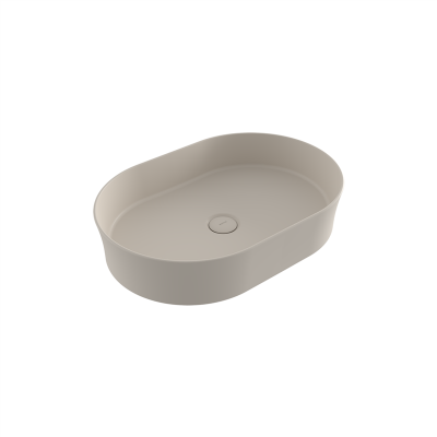 Bocchi Slim Line Oval Lavabo 55x38 cm Mat Yasemin - 2