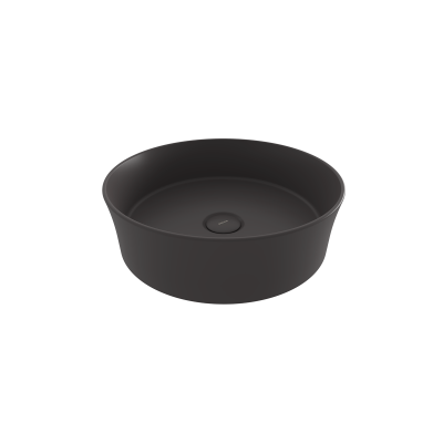 Bocchi Slim Line Yuvarlak lavabo 38 cm Mat Antrasit - 1