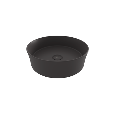 Bocchi Slim Line Yuvarlak lavabo 38 cm Mat Antrasit - 3
