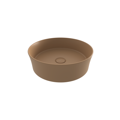 Bocchi Slim Line Yuvarlak lavabo 38 cm Mat Kaşmir - 3