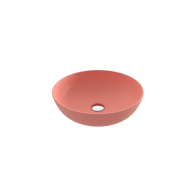 Bocchi Slim Line Yuvarlak Lavabo 38 cm Mat Somon - 1