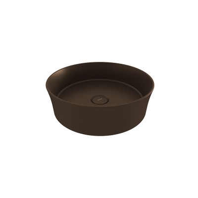 Bocchi Slim Line Yuvarlak lavabo 38 Mat Bronz - 2
