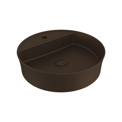 Bocchi Slim Line Yuvarlak Lavabo Mat Bronz - 2
