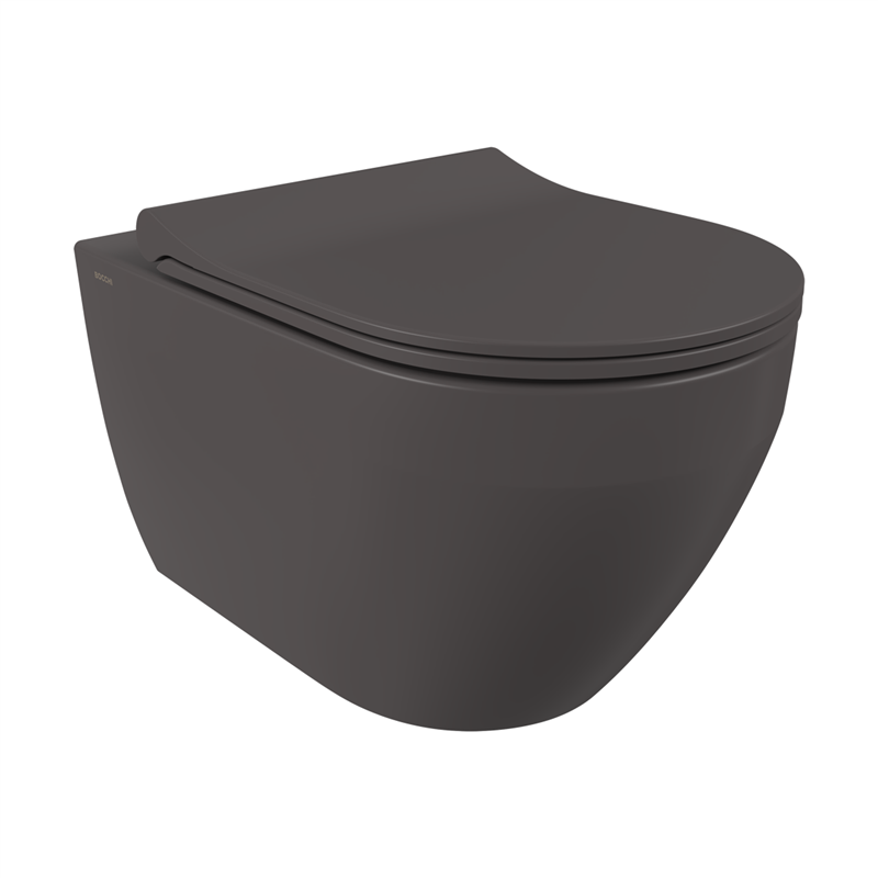 Bocchi Speciale Jet Flus Asma Klozet Mat Antrasit (Klozet Kapağı Hariçtir) - Bocchi (1)