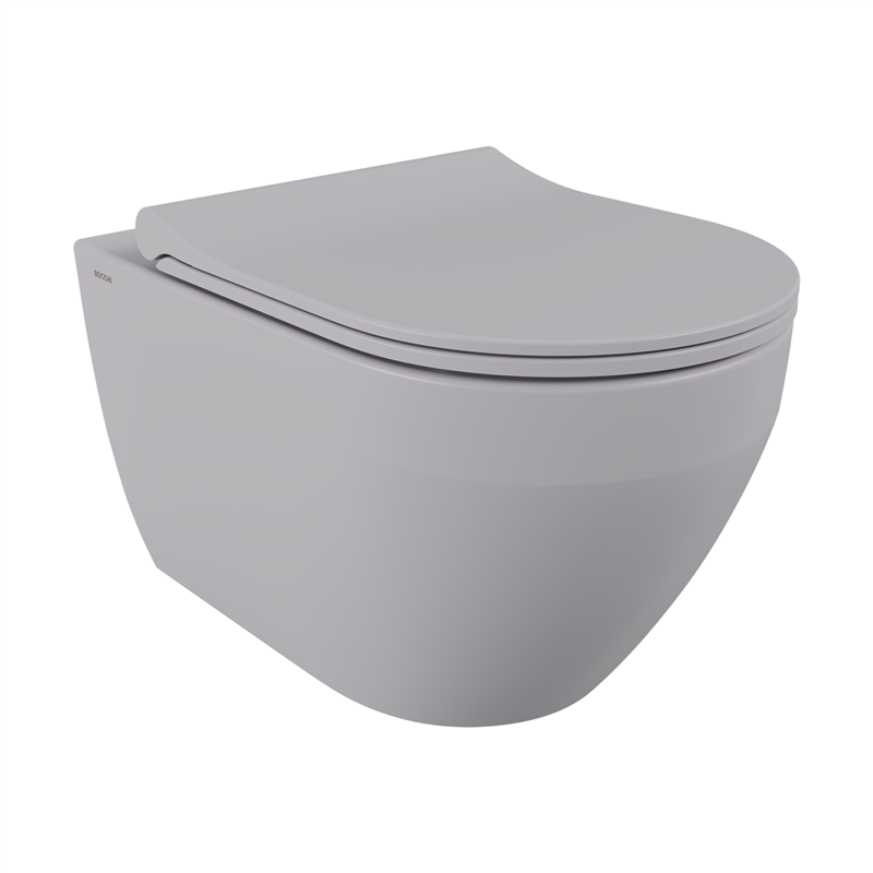 Bocchi Speciale Jet Flus Asma Klozet Mat Gri (Klozet Kapağı Hariçtir) - Bocchi (1)