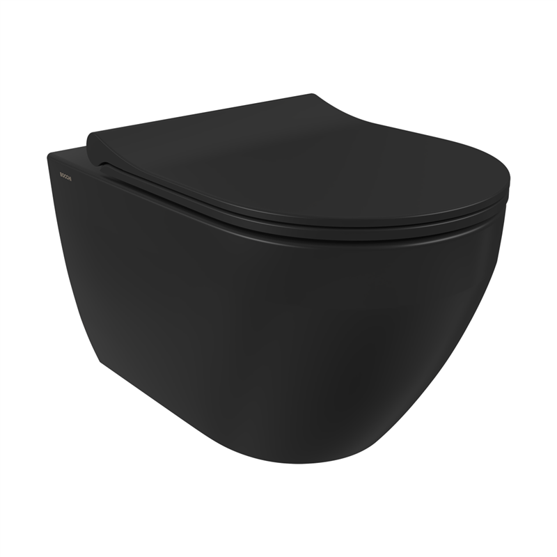 Bocchi Speciale Jet Flus Asma Klozet Mat Siyah (Klozet Kapağı Hariçtir) - Bocchi (1)