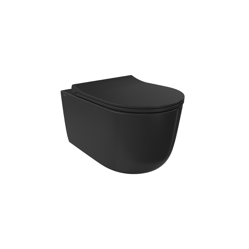 Bocchi Speciale Jet Flus Asma Klozet Parlak Siyah (Klozet Kapağı Hariçtir) - Bocchi