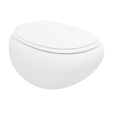 Bocchi Strata Asma Rimless Klozet Mat Beyaz (Klozet Kapağı Hariçtir) - 2