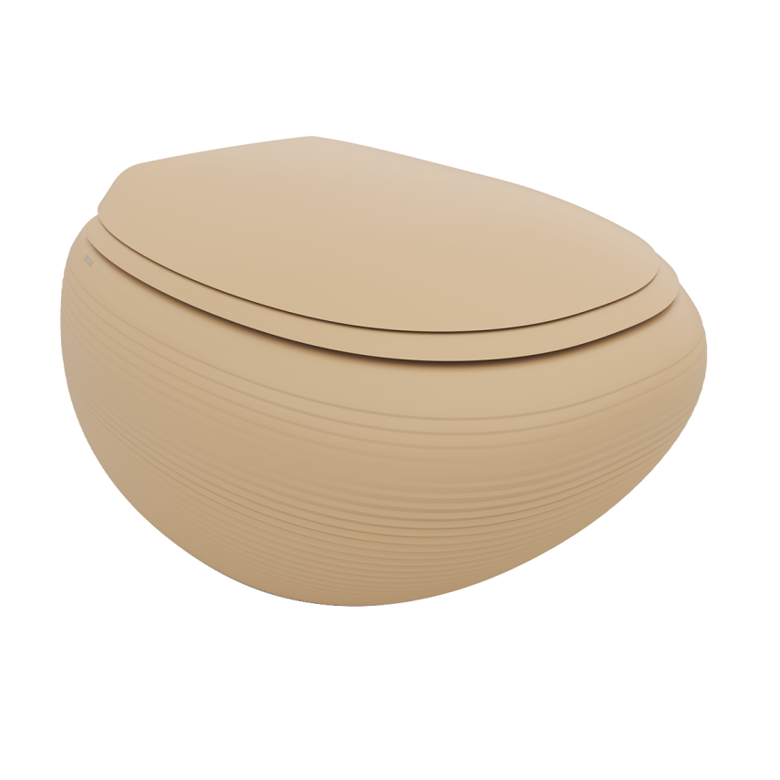 Bocchi Strata Asma Rimless Klozet Mat Kaşmir (Klozet Kapağı Hariçtir) - Bocchi