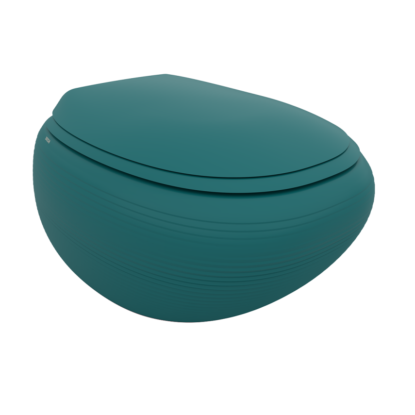 Bocchi Strata Asma Rimless Klozet Mat Petrol Mavisi (Klozet Kapağı Hariçtir) - Bocchi